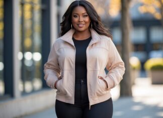 Find de bedste overgangsjakker til store kvinder i 2025