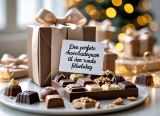Den perfekte chokoladegave til den runde fødselsdag