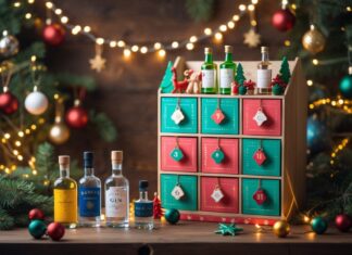 Den perfekte julekalender til voksne og børn: gin og julekalender med legetøj