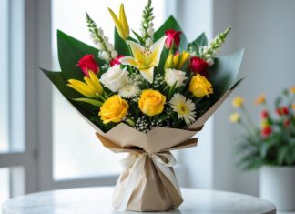 Den perfekte studentergave blomster til levering online