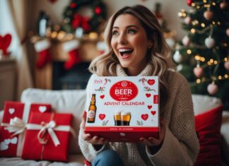 Den perfekte valentinsgave til hende i julen: en øl-julekalenderoplevelse