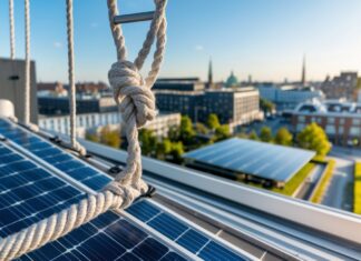 Effektiv energibesparelse i København med rebstiger til sikker adgang