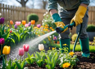 Effektiv haven vanding for blomstrende resultater