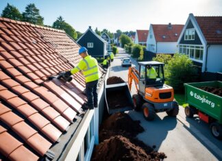 Effektiv tagrenovering og bortkørsel af jord Esbjerg: Sådan gør du det rigtigt