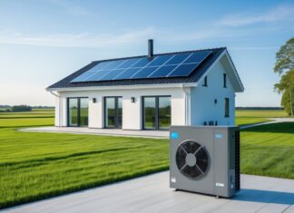 Energibesparelser med nyt tag og varmepumpe i Lolland