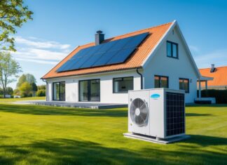 Energibesparelser med varmepumpe og nyt tag i Sønderjylland