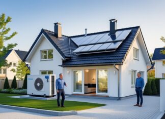 Energibesparende tagløsninger og varmepumpe i Bramming