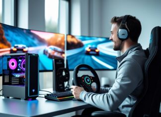Find den perfekte gamer computer til din racing-simulatoroplevelse