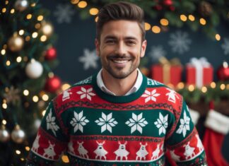 Find den perfekte grim julesweater til mænd i år