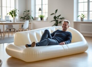 Find den perfekte oppustelig sofa til afslapning i din stue