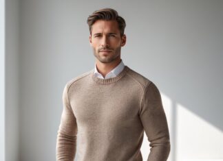 Find den perfekte striktrøje til mænd hos bher herretøj online