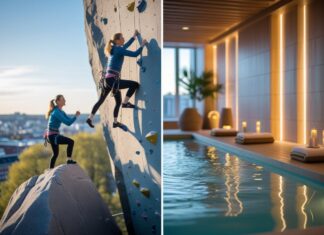 Find ro og eventyr med klatring i København og wellnessophold