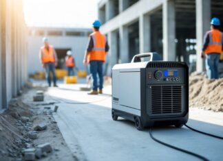 Fordele ved at vælge en støjsvag invertergenerator til byggeprojekter