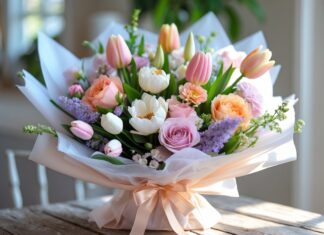Gaveidéer til hende der elsker blomster og mors dag buket idéer