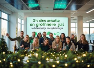 Giv dine ansatte en grønnere jul med bæredygtige energiløsninger
