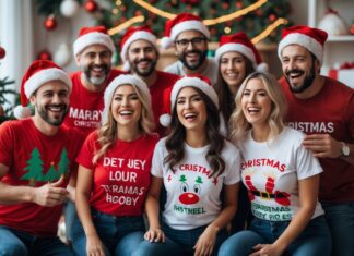 Gør julen fræk og festlig med julet-shirts til julen