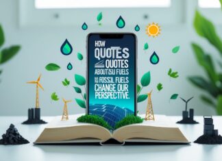 Hvordan citater om fossile brændstoffer kan ændre vores perspektiv
