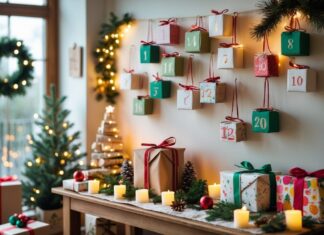 Kreative måder at kombinere hjemmelavede julekalendere med færdig pakkekalender ideer