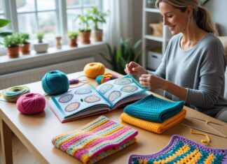 Kreative projekter til hjemmet: find inspiration i hæklebøger til kreative projekter