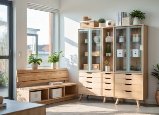 Opbevaringsløsninger til hjemmet: fra bænke til vitrineskab med praktiske skuffer