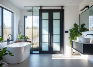 Opgrader dit badeværelse med stål døre i Odsherred