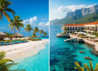 Oplev paradis: sammenligning af Caribien og tyrkiet all inclusive rejser