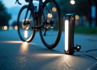 Optimal belysning og cykelpumpe til natcykling