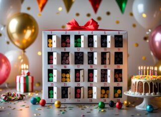 Overrask Med En Julekalender Med Lakrids Til Fødselsdagen – En Unik Gaveidé Med Smagfuld Variation
