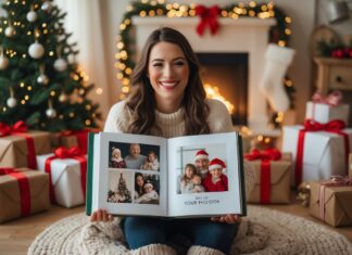 Personlige julegaver med fotobog tilbud til jul