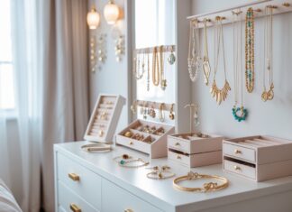 Praktiske løsninger til smykkeopbevaring i hjemmet