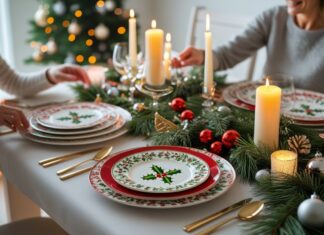 Sådan dækker du det perfekte julebord med juletallerkner til julebordet