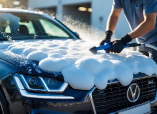 Sådan får du den perfekte bilvask med en skumlanse