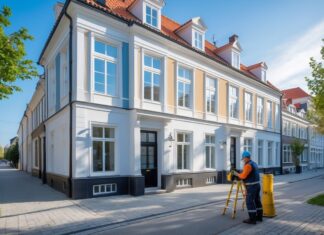 Sådan får du en flot facade med facaderenovering i Kolding