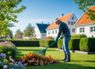 Sådan får du en flot have i Vejle med effektive løvrive til haven