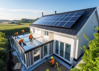 Sådan får du et energieffektivt hjem med nyt tag og hulmursisolering på Lolland