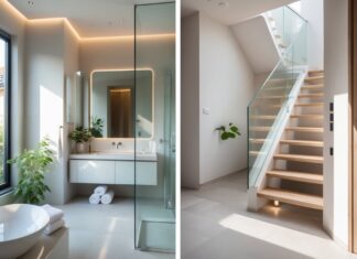 Sådan får du et nyt badeværelse i Middelfart og en smuk trappe i hjemmet