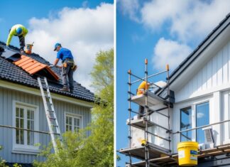 Sådan får du et nyt tag i Aabenraa og malet dit hus i Charlottenlund