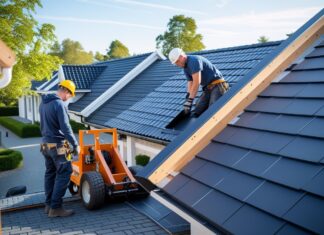 Sådan får du et nyt tag i Fredensborg og vælger den rette fliselæggervogn