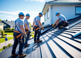 Sådan får du et nyt tag i Odder med totalentreprise på Amager