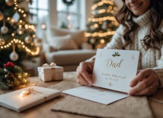 Sådan finder du de bedste personlige bryllupskort til far til jul