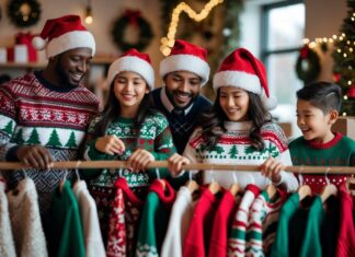 Sådan finder du den perfekte julesweater til hele familien