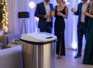 Sådan holder du festen ren og stilfuld med affaldsspand med låg