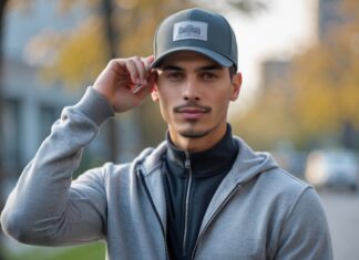 Sådan matcher du din kasket med en sweatshirt med lynlås til mænd