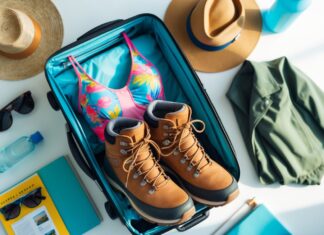 Sådan pakker du til en aktiv ferie med både badedragt og snørestøvler