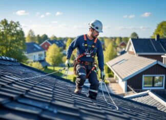 Sådan sikrer du dig under tagarbejde i Gråsten