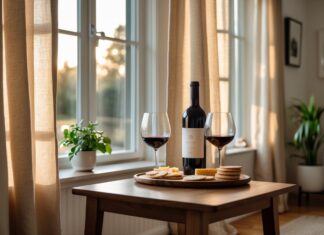 Sådan skaber du den perfekte atmosfære med vin og gardiner i Slagelse