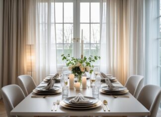 Sådan skaber du den perfekte borddækning med gardiner Hørsholm til hjemmet