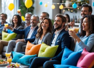 Sådan skaber du den perfekte fest med ergonomiske kilepuder til festen