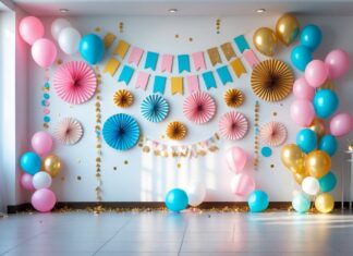 Sådan skaber du den perfekte feststemning med vægophæng til festpynt