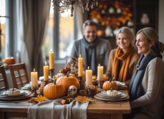 Sådan skaber du den perfekte halloween stemning omkring spisebordet
